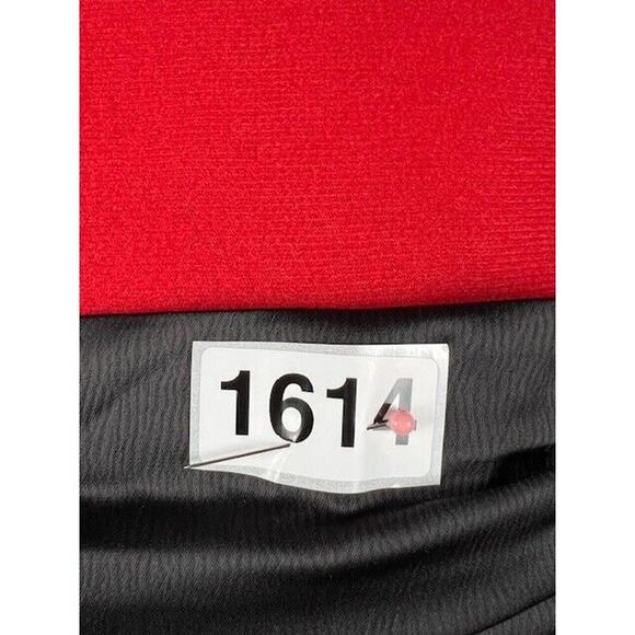 NEW WAYF The Julia Ruched Asymmetric Satin Cocktail DRESS SIZE XL $138 BLACK - Picture 8 of 8